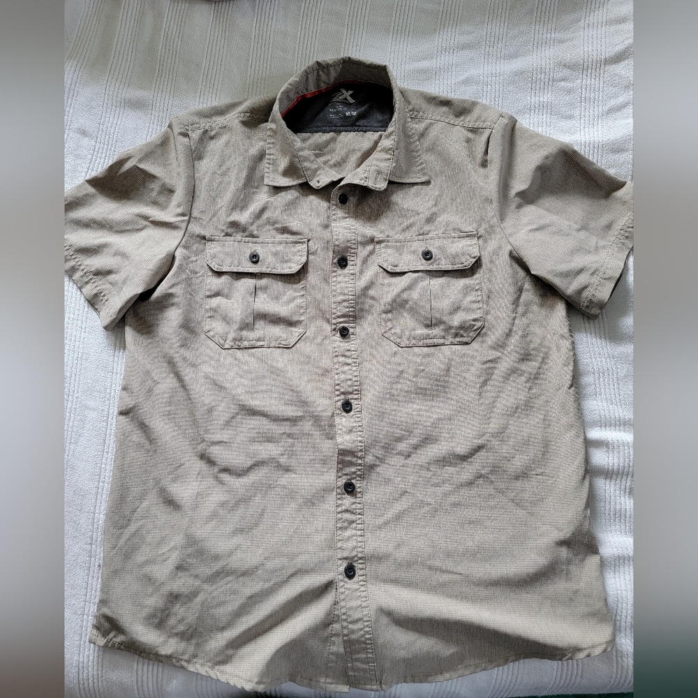 Zeroxposur Men's Travel Series Button Up